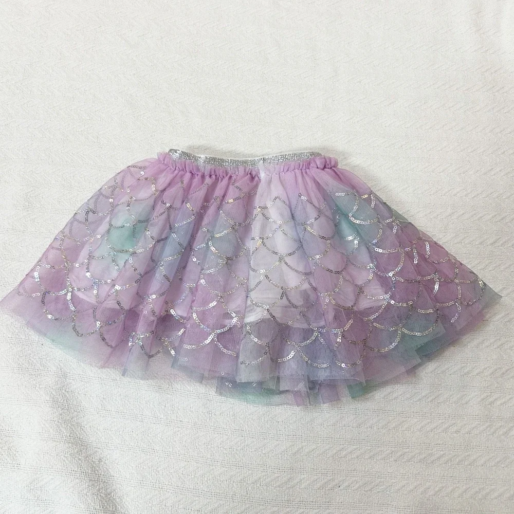 Sweet Wink purple blue Mermaid Tutu - sz 12-24m - Picture 10 of 10